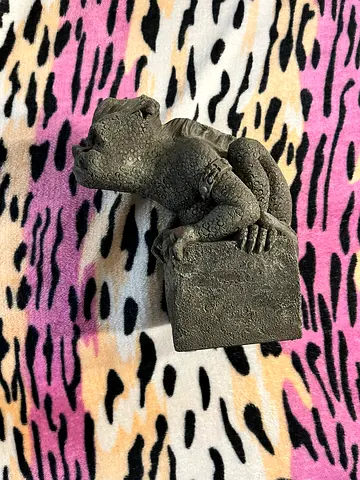 stone gargoyle garden ornament