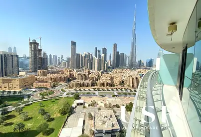 Furnished 1BR | Burj View | Vacant | Elegant
