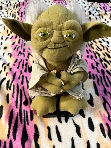 Star Wars Talking Yoda plush toy