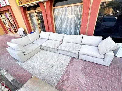 Pan Emirates Feather filled Sofa Excellent Condition