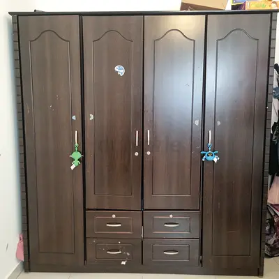 4-Door MDF Cupboard for Sale - 1