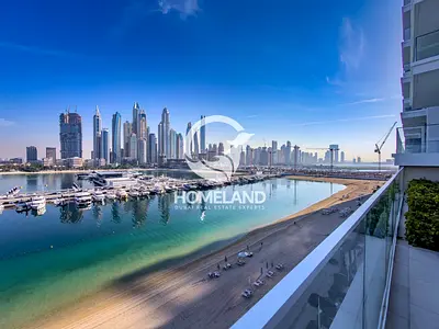 Spacious 2BR IFull Palm and Marina view IBrand new