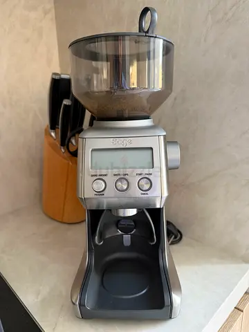 Electric Coffee Grinder with Digital Timer - Used, Good Condition