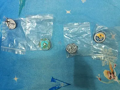 Christian Religious Enamel Lapel Pins Pay What You Want (40% Profit to Emirates Red Crescent)