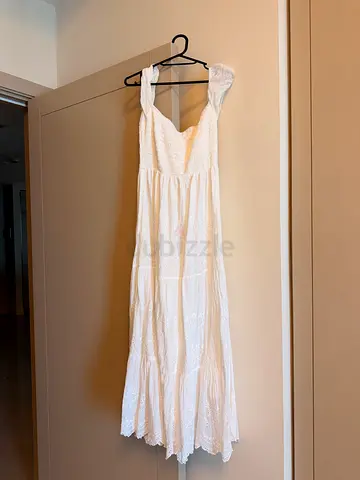 Zara women white summer dress