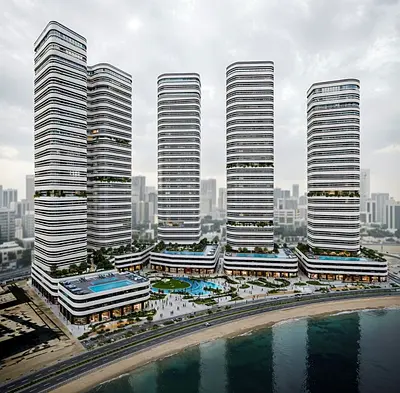 3BR_Modern Coastal Living_High ROI_World-Class Amenities_Flexible payment plans_Private beach access