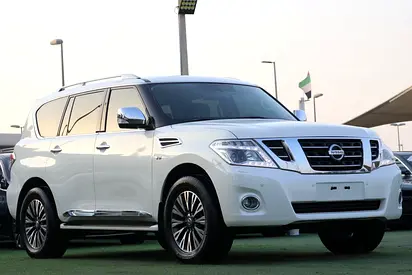 Nissan Patrol 2018 LE Titanium LE 400HP | GCC Specs | V8 5.6L FULL OPTION | Excellent Condition
