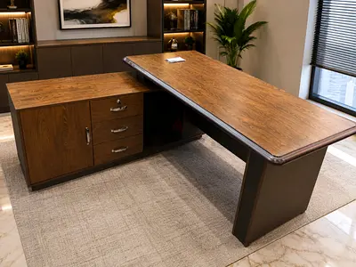 Premium Quality Executive Office Desk L Shape New For Sale