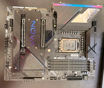 ASRock Z790 Nova WiFi — LGA1700 ATX Motherboard (DDR5, WiFi 7, 6x M.2)