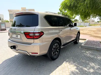 Nissan Patrol SE Platinum City 2023 GCC Specs under warranty