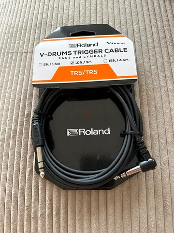 V-drums trigger cable 10ft