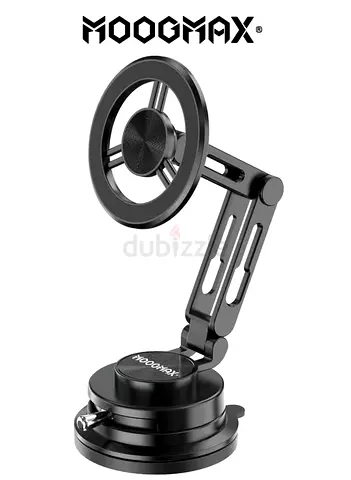 MOOGMAX Magnetic Car Phone Holder with 360-Degree Rotation