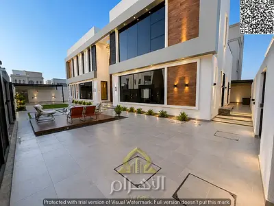 بحديقة وصالة جيم| تملك فيلا فاخرة بالياسمين عجمان | 5 غرف ماستر 6200قدم|لقطة بسعر تنافسي