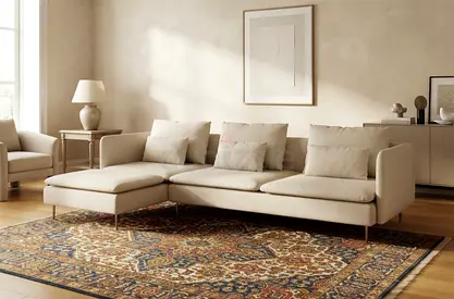 Brand New Saudram Sofa – Elegant Design with Durable Steel Legs, Soft Seating & Long-Lasting Quality