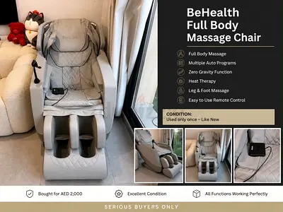 BeHealth Full Body Massage Chair PERFECT CONDITION