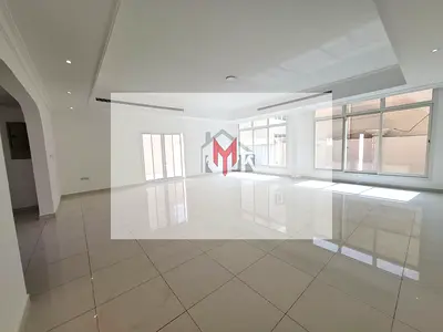 IN COMPOUND 4MBR VILLA W/ PVT BACK YARD & MAID ROOM