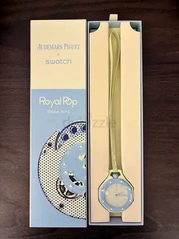 Audemars Piguet x Swatch Royal Pop Blaue Acht