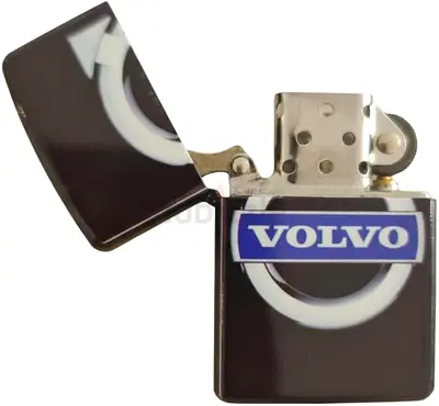 Black Matte Zippo-Style Refillable Lighter 14
