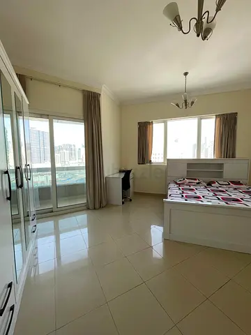 Master bedroom with beautiful park view