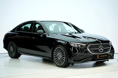 Crypto Accepted | Mercedes-Benz E 200 | 2026 GCC 0km | Agency Warranty | AMG Sports Package