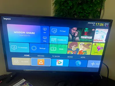 Impex 32’ inch Smart LED TV - Working, Good Condition