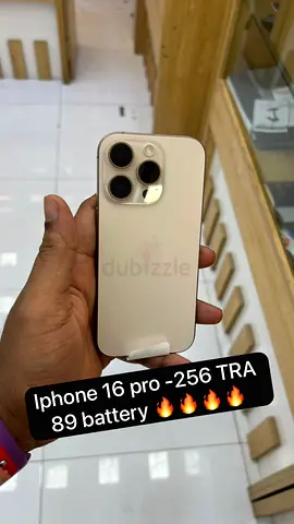 iPhone 16 Pro 256GB - Good Condition, 89% Battery