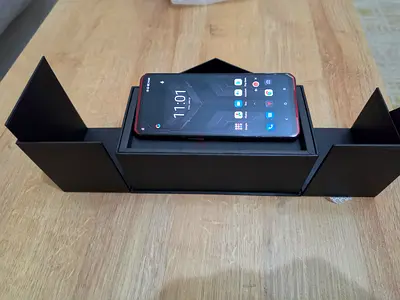 Lenovo legion duel Gaming phone, with box, cover, and charger, battery 50%