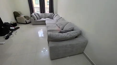 Available high quality Pan Emirates pianca corner feather filled sofa