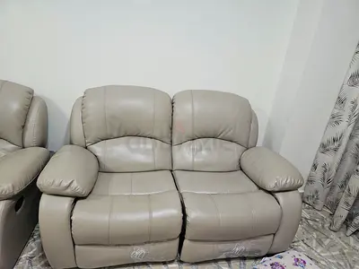 Sofa with Reclainer 3 +2 for sale hardly use newly purchased