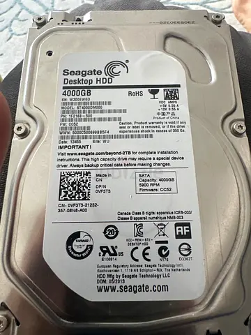 Seagate 4TB Desktop HDD Internal Hard Drive