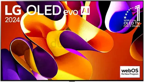 LG 83 inch OLED evo G4 model 2024