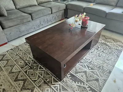 Wooden coffee table