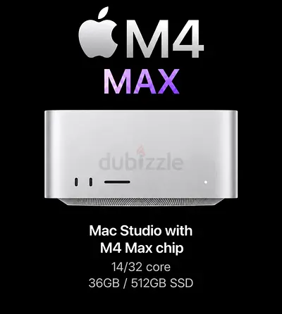 Mac Studio M4 Max 36GB Ram / 512GB SSD