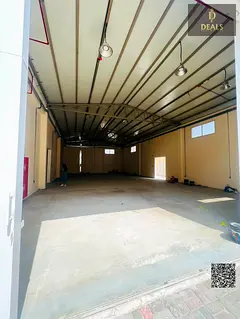 8,000 Sq. Ft. Ground Floor Warehouse for Rent | 190 kW Power | Labour Rooms | Umm Al Quwain