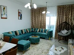 Two rooms and a hall / balcony / 3 bathrooms / sea view / Al Taawun / Sharjah