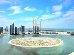 SEAFRONT LUXURIOUS-3BHK | CHILLER FREE | GYM POOL PARKING