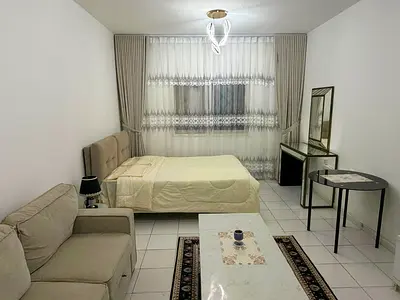 Studio / Large space / Fully furnished / Near Dubai exit / Al Khan / Sharjah
