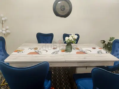 Dining table with chairs