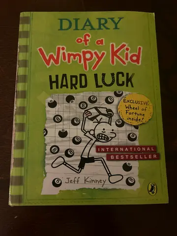 Diary of a Wimpy Kid: Hard Luck (paperback) - excellent condition