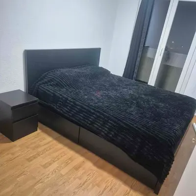 IKEA Queen Bed With ikea mattress