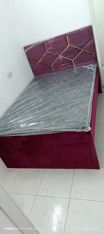 Double size bed with madical mattres brand new available