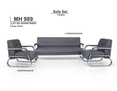 Luxury Design Premium Quality 5 Seatr Office Sofa Set New For Sale