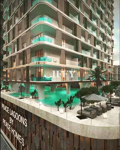 Luxury Studio | Semi-Furnished | Peace Lagoons