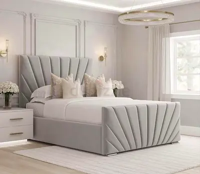 Brand New Luxury Fully Customizable Bedframe - Queen Size - Hydraulic Storage Can be installed