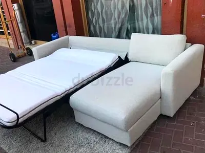 Perfect condition IKEA vimle l'shape sofa bed with storage beige color