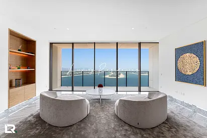 High-Floor Palm Paradise with City Views For Rent!