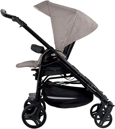 Lightweight grey single stroller