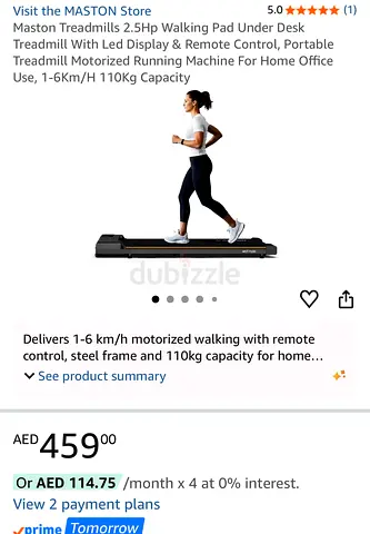 Foldable Walking Pad Treadmill — Motorized, Slim Under-Desk Runner