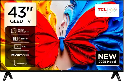 The TCL 43S5K is a 2025 model. TCL’s official specifications list the customer model as 43S5K