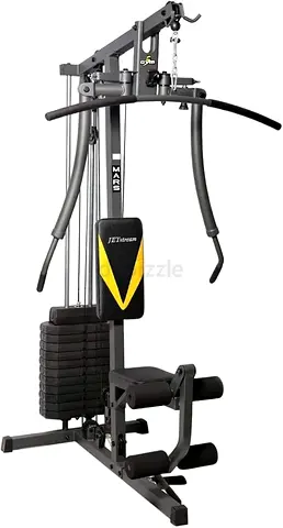 Home Multi Gym Machine with Weight Stack and Lat Pull-down..Comes with free heavy duty gym mats×4.